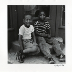 Two Boys with Sneakers, Bedford-Stuyvesant, 1950