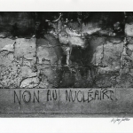 Non au Nucleaire Graffiti, Paris, France, 1979